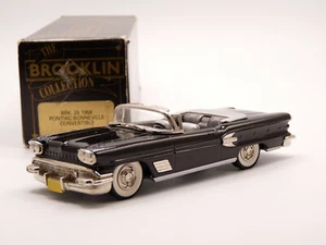 Brooklin BRK25 1/43 1958 Pontiac Bonneville Handmade White Metal Model Car - Picture 1 of 2