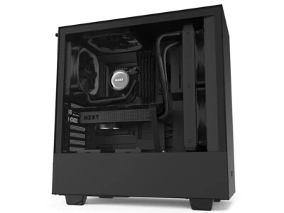 NZXT CA-H510B-B1 H510 Compact Mid Tower Case with Tempered Glass - Black - Image 1 of 3