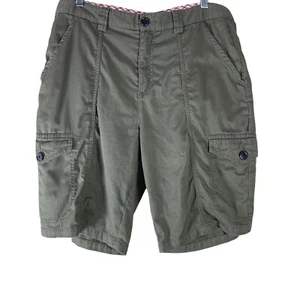 Brooklyn Industries Shorts Size 34 Dark Green Cargo Style Mens - Picture 1 of 5