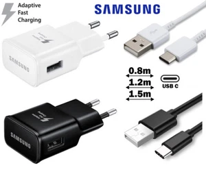 15W Original Samsung USB C kabel TA200 Schnellladegerät Galaxy A33 5G, M53 5G - Zdjęcie 1 z 23