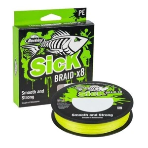 Tresse De Pêche 8 Fils Berkley Sick Braid X8 Fil 300 Mt Spinning Mer Truite Lac - Photo 1/3