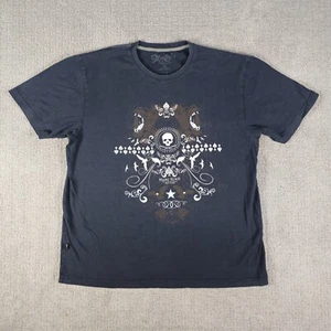 Crazy Y2K Marc Ecko Skull Lions T Shirt Mens Size XL Black Jesse Pinkman - Picture 1 of 8