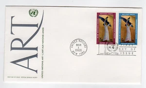 United Nations New York 1968 FDC enveloppe 1er jour / L5100e - Picture 1 of 1