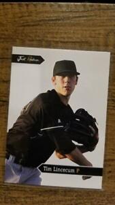 TIM LINCECUM 2006 Just Minors #25   FREE SHIPPING