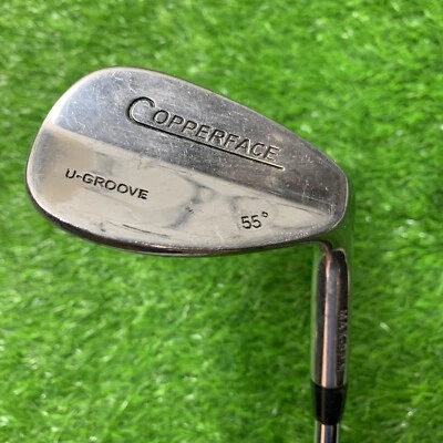 Cuña de arena Dynacraft Copperface 56° varilla de acero flexible regular derecha.  2603 Foto 1 de 4