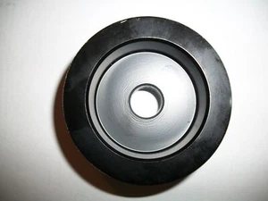 STEEL SERPENTINE SINGLE PULLEY 2 3/4" ACROSS 1" DEEP,6 RIB 6 CENTER HOLE 5/8" - Picture 1 of 6