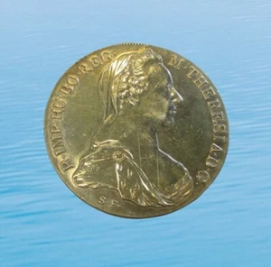 AUSTRIA THALER REESTRIKE MARIA THERESA SILVER PROOF KM T1 #4832# - Foto 1 di 2