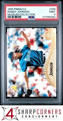 Pinnacle Museum Collection 1995 #330 Randy Johnson Hof Pop 1 PSA 9 Foto 1 de 3