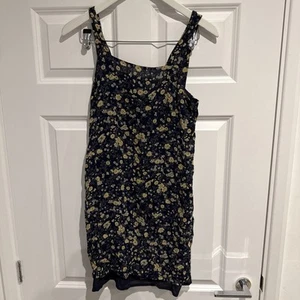 Jigsaw Women’s Floral Navy Strappy Summer Dress Size 10 (2)  - Picture 1 of 5