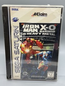 Sega Saturn Iron Man X-O New Sealed