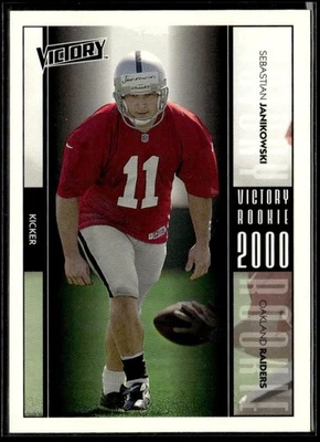2000 Upper Deck Victory Sebastian Janikowski Rookie - Image 1 of 2