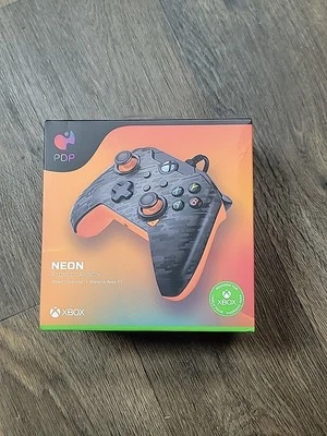 🌹 Neon Atomic Carbon Wired Controller for XBOX Series X-S ONE By PDP *NEW* - Image 1 of 2