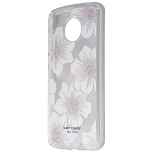 Kate Spade New York Defensive Hardshell Case for Moto Z4 - Hollyhock Floral - Picture 1 of 3