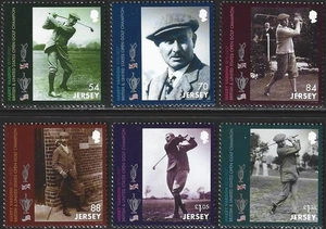 Jersey Sg 2468/2473 2020 150 aniversario de Harry Vardon (golfista) MNH - Imagen 1 de 2