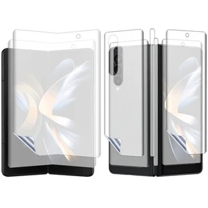 (2 Sets 8 PCS) Screen Protector Designed for Samsung Galaxy Z Fold 4, 2 PCS F... - Picture 1 of 9