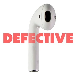Défectueux Apple Airpod Droit Côté Seulement (A1523) 1st Génération - Blanc - Photo 1 sur 1