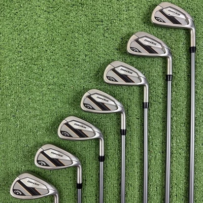 Набор айронов Callaway Mavrik 5-PW AW Project X Catalyst 5.5 жесткость Regular Flex -1/2 дюйма короткие - Изображение 1 из 4