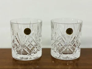 Vintage Pair of Italian Capri Crystal Whisky Tumblers - Bild 1 von 5