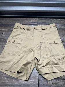Sportif Mens Shorts ~ Size 38 Khaki Tan Beige - Picture 1 of 7