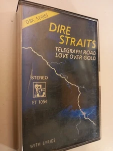 Dire Straits : Telegraph Road / Love over Gold : Vintage Tape Cassette Album - Picture 1 of 6