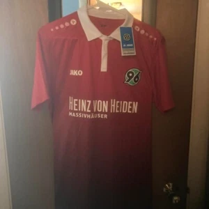 JAKO Hannover 96 Home Soccer Jersey 2017/2018 Bundesliga Men’s Size Large NWT! - Picture 1 of 4