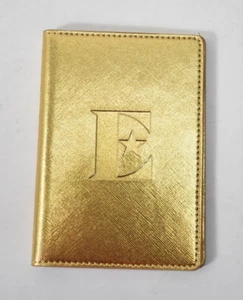 Elton John Gold Passport Booklet Case Wallet Folding Storage Cover 4" x 5-1/2" - Picture 1 of 9