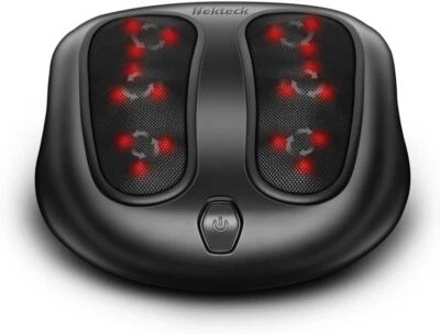 Foot Massager with Heat, Electric Shiatsu Kneading Foot Massager Machine (BLACK) - Image 1 of 4