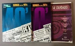 Songs of the 40's, 50's and 54 Standard Hits (EZ Play Today) - Picture 1 of 1