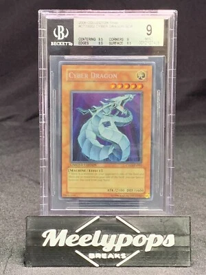 Cyber Dragon Yu-Gi-Oh! 2006 Collector Tins #CT03-EN002 SCR BGS 9 MINT - Image 1 of 2