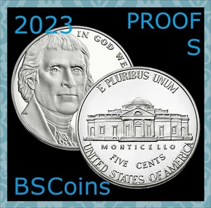 2023 S Jefferson PROOF Nickel Gem Deep Cameo - In Stock - Ship TODAY!! - Picture 1 of 1