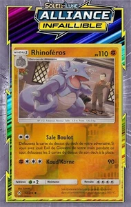 Rhinoferos Reverse - SL10:Unfehlbare Allianz - 94/214 - Pokemon Karte Neu DE - Bild 1 von 1
