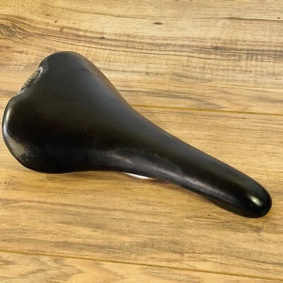 Sillín Selle Italia Flite 2004 titanio cuero negro  Foto 1 de 4