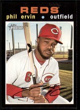 2020 Topps Heritage Base #302 Phil Ervin - Cincinnati Reds