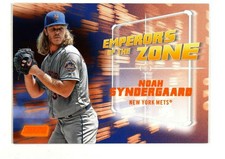 2019 Topps Stadium Club Emperors of the Zone Orange #EZ-13 Noah Syndergaard /50
