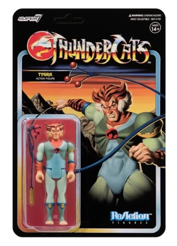 Tygra Thundercats Super 7 Reaction Figure Cover