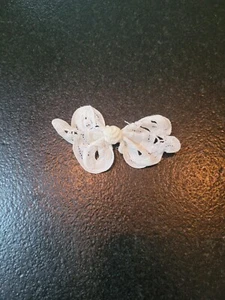 LARGE LOT VINTAGE BATTENBURG LACE, CUT-OUTS AND DOILIES PRICED INDIVIDUALLY - Picture 1 of 35