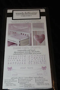Calcomanías de pared Wendy Bellissimo Sweet Baby Dreams decoración infantil nueva - Imagen 1 de 5