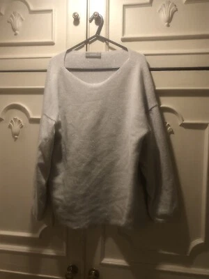 Oasis silver sparkle/glitter jumper, size XL - Image 1 of 4