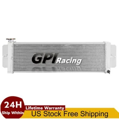 Intercooler aire-agua universal intercambiador de calor líquido de aluminio 31" x 9" turbo Foto 1 de 4