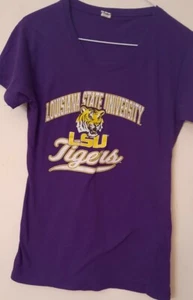 Louisiana State University Shirt Girl's Size L  16/18 - Picture 1 of 8