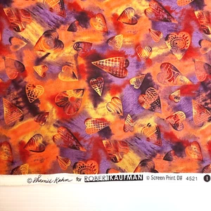 Sherrill Kahn Robert Kaufman Stoffe Horizont D#4521 3 Yard Posten Herzen - Bild 1 von 2