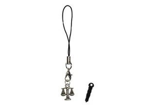 Balance Pendentif pour Téléphone Portable Miniblings Signe Justice jura Argent - Photo 1 sur 5