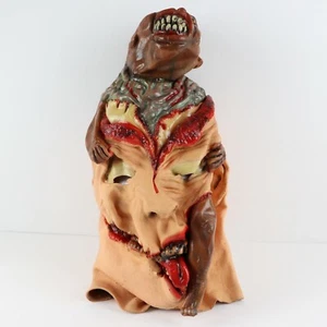 Mask Illusions Vintage 1997 Demon Baby Coming Out Of Head Halloween Mask - Picture 1 of 11
