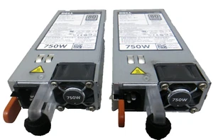 2pcs Dell 750W Hot Swap Power Supply For PowerEdge R720 R620 W0CTF 5NF18 9PXCV - Picture 1 of 2