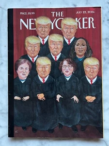 THE NEW YORKER July 22, 2024  complete ISSUE - Trump on the Supreme Court - Picture 1 of 5