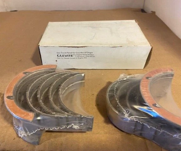 Clevite Engine Main Bearings - KMS-829P-20 / VP91276 - Fits Chevrolet / GMC - Image 1 of 3