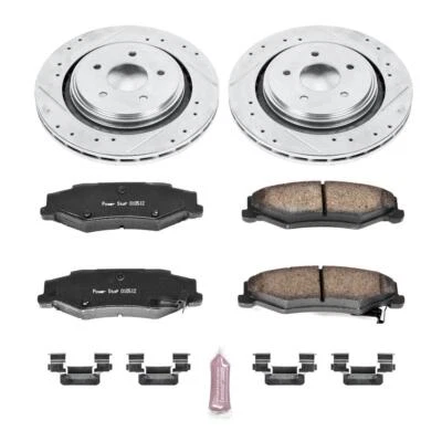 PowerStop Disc Brake Kit - Rear - Fits Cadillac XLR 2006-2009, Chevrolet Corvett - Image 1 of 4