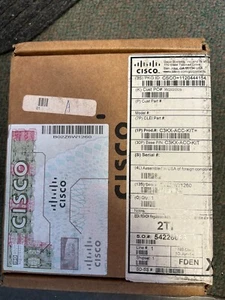 C3KX-ACC-KIT Cisco 1RU Accessory Kit (C3KX-RACK-KIT Kit, Console & AC Cord) - Picture 1 of 1