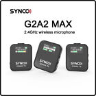 Synco G2a2 Max 2.4G Wireless Microphone System Camera Smartphone Live Stream