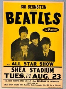 The Beatles - Shea Stadium 1966 - A2 size poster print - Picture 1 of 1